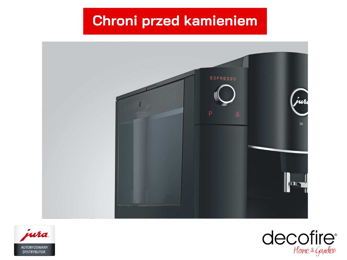 Filtr Claris Smart zabezpiecza przed kamieniem ekspres Jura