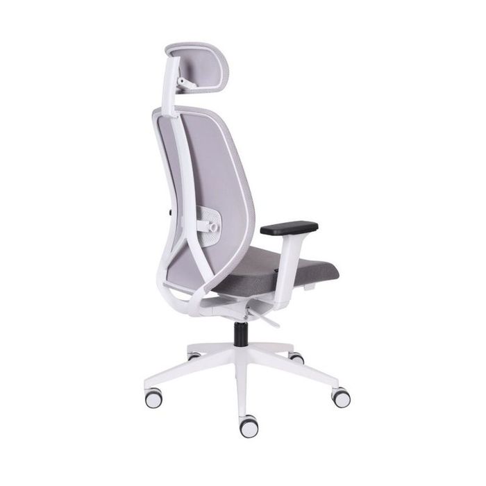 Grospol Ergonomiczny fotel biurowy 4U GS HD grey tkanina Flex - 8 kolorów