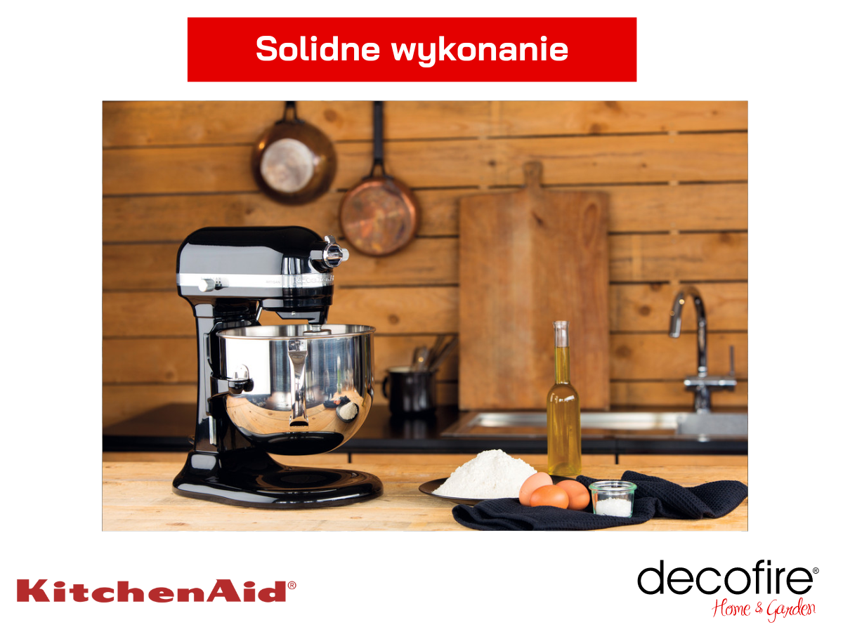 Solidnie wykonany Mikser Artisan 7 Onyx Black