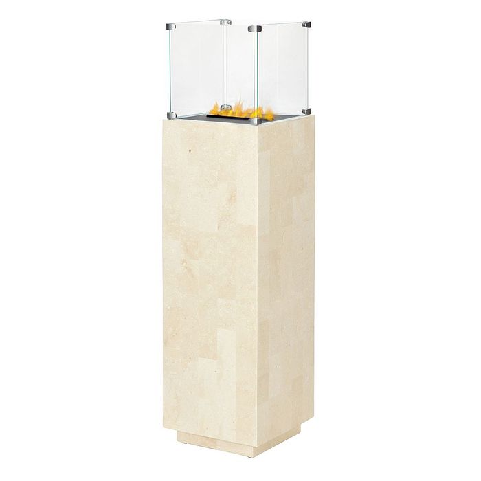 Dimplex kominek elektryczny 3D Isola Stone white