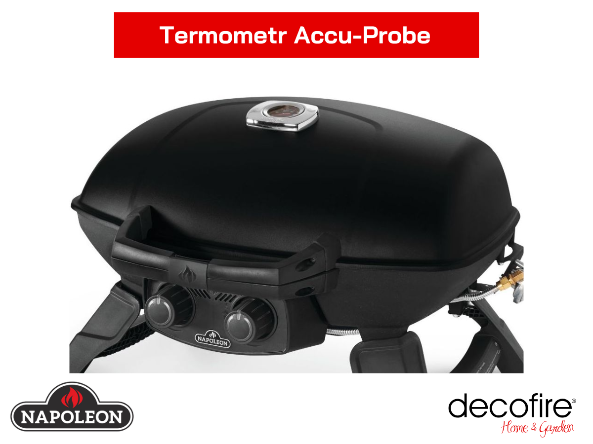 Termometr Accu-Probe™ wbudowany w pokrywę