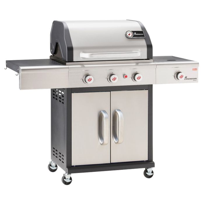 Grill gazowy Landmann Triton PTS 3.1 INOX z palnikiem bocznym (12945)
