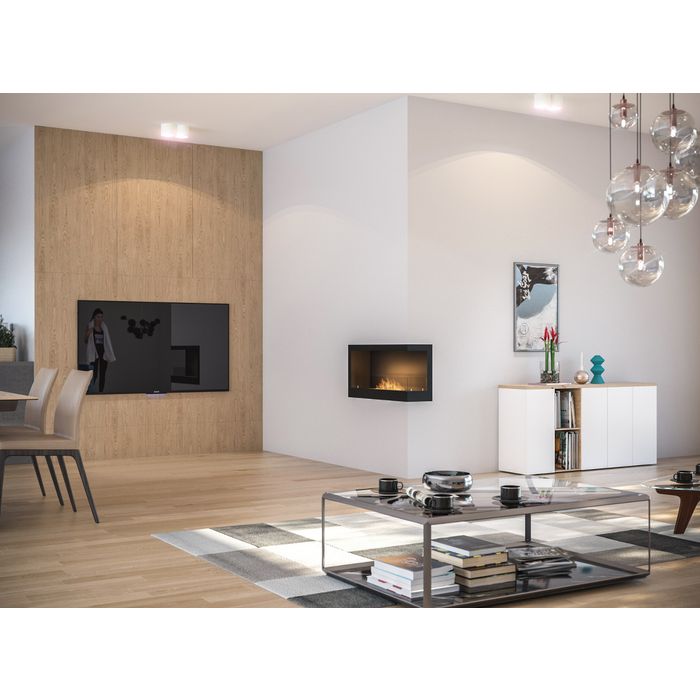 Biokominek narożny Simple Fire CORNER 900R prawy