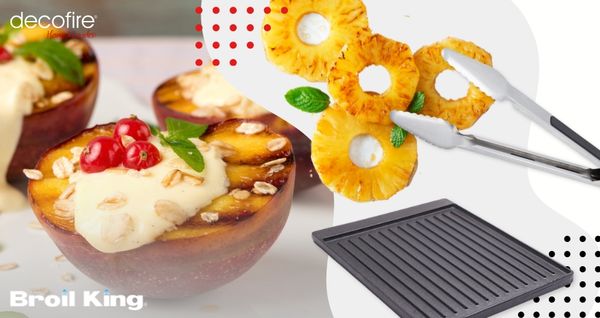 Przepisy na smaczne desery z grilla na pellet Broil King