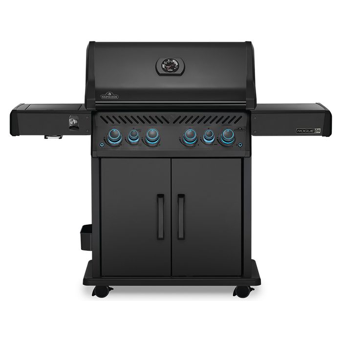 Grill gazowy Napoleon ROGUE PRO-S 525 RSIB z palnikiem rożna i palnikiem bocznym na podczerwień, czarny mat (RPS525RSIBPMK-2-PL) ⭐ PROMOCJA! ROŻEN