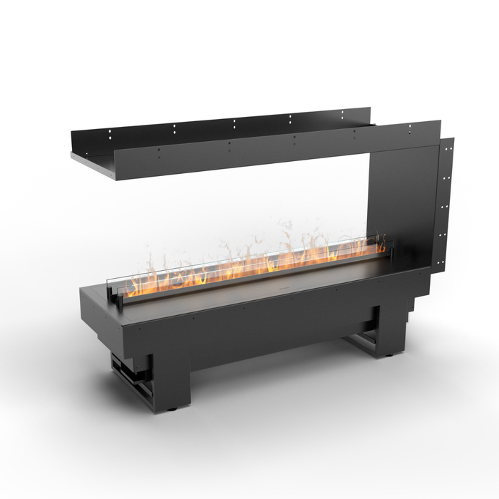 Kominek Planika Cool Flame 1000 Pro See-Through Fireplace