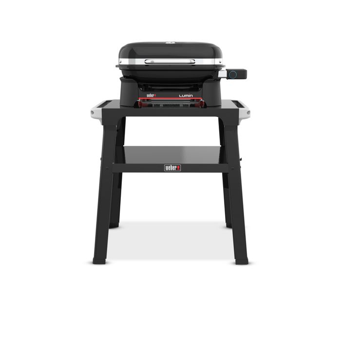Grill elektryczny Weber Lumin Compact Black ze stojakiem (1501653)