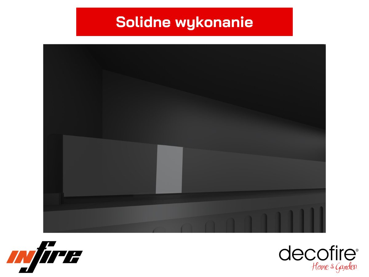 Kominek na parę wodną Infire Inside Invapo 1800 Multicolor – łatwy montaż
