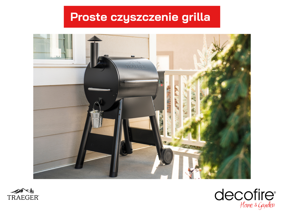 Proste czyszczenie grilla na pellet