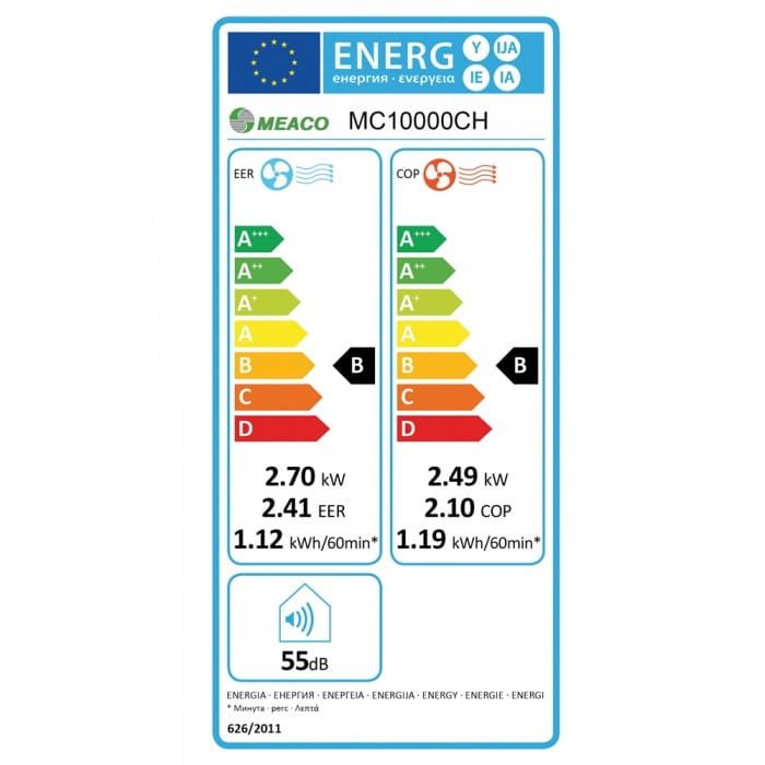 Meaco Klimatyzator przenośny MeacoCOOL 2,93 kW z funkcją grzania