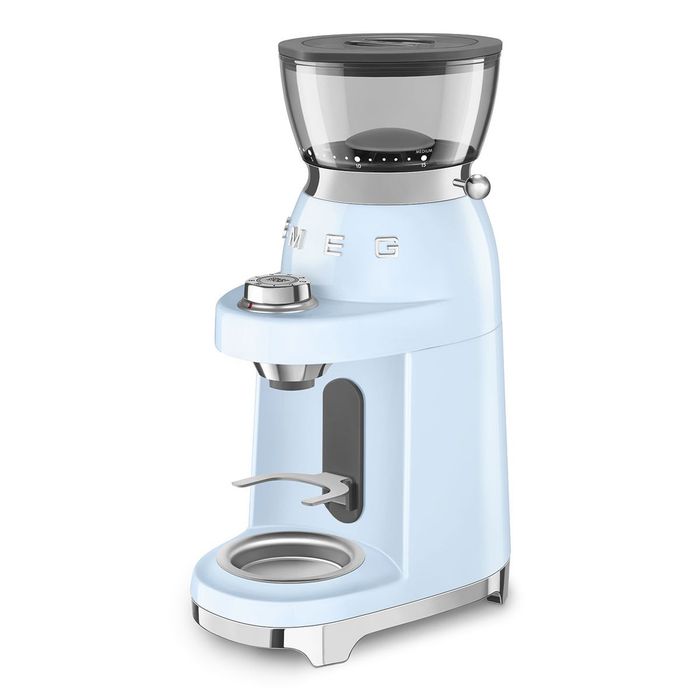 Elektryczny młynek do kawy Pastelowy błękit Smeg (CGF03PBEU)