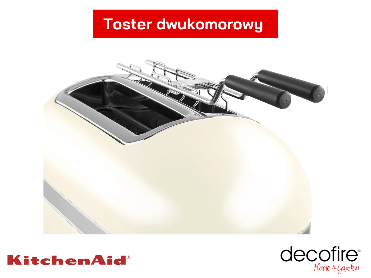 Toster dwukomorowy 2 Artisan Almond Cream KitchenAid