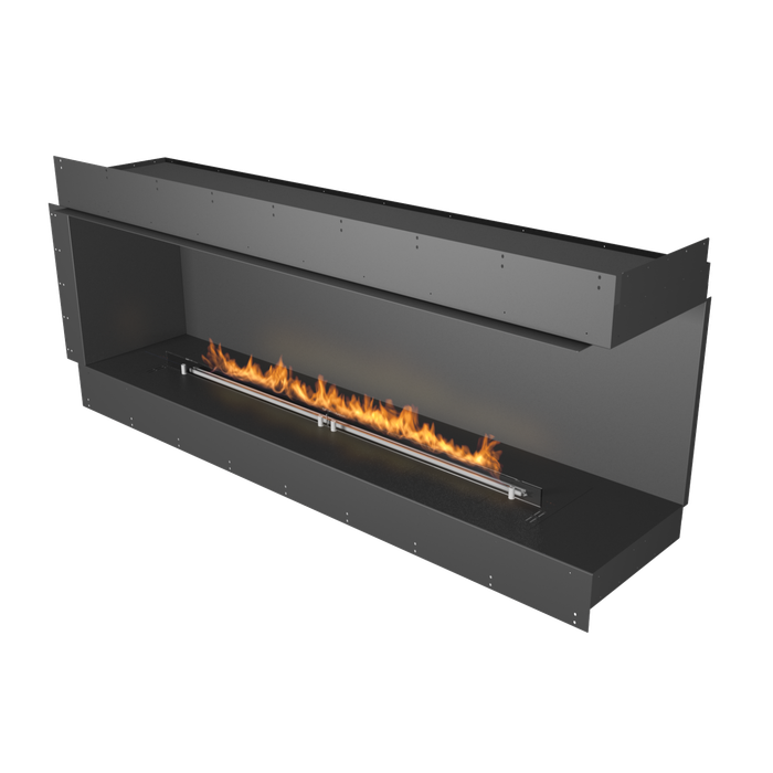 Biokominek Planika FLA 4+ 1490 mm + Forma 1800 Fireplace 