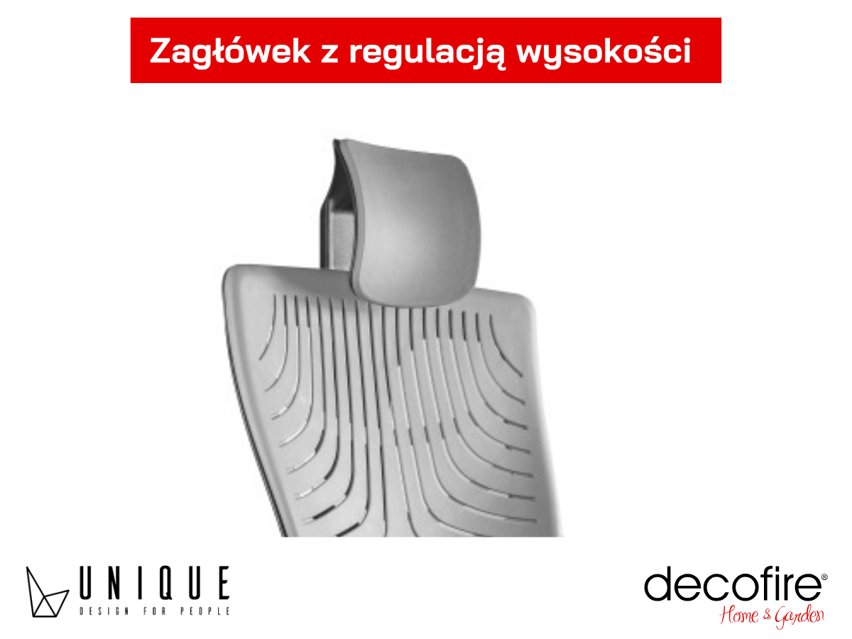 Zagłówek z regulacją wysokości
