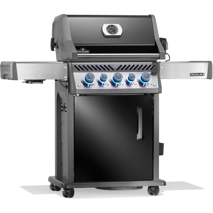 Grill gazowy Napoleon Rogue PRO-S 425 RSIB z palnikami bocznym i tylnym na podczerwień czarny (RPS425RSIBPK-2-PL-R)