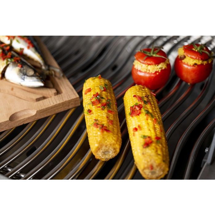 Grill gazowy Napoleon Prestige 500 Connected RSIB z palnikiem rożna i palnikiem bocznym Sizzle Zone WIFI (P500VXRSIBPSS-PL)
