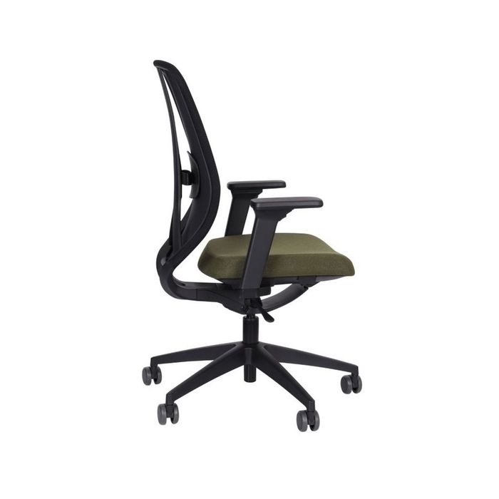 Grospol Ergonomiczny fotel biurowy 4U BS black tkanina Note - 12 kolorów