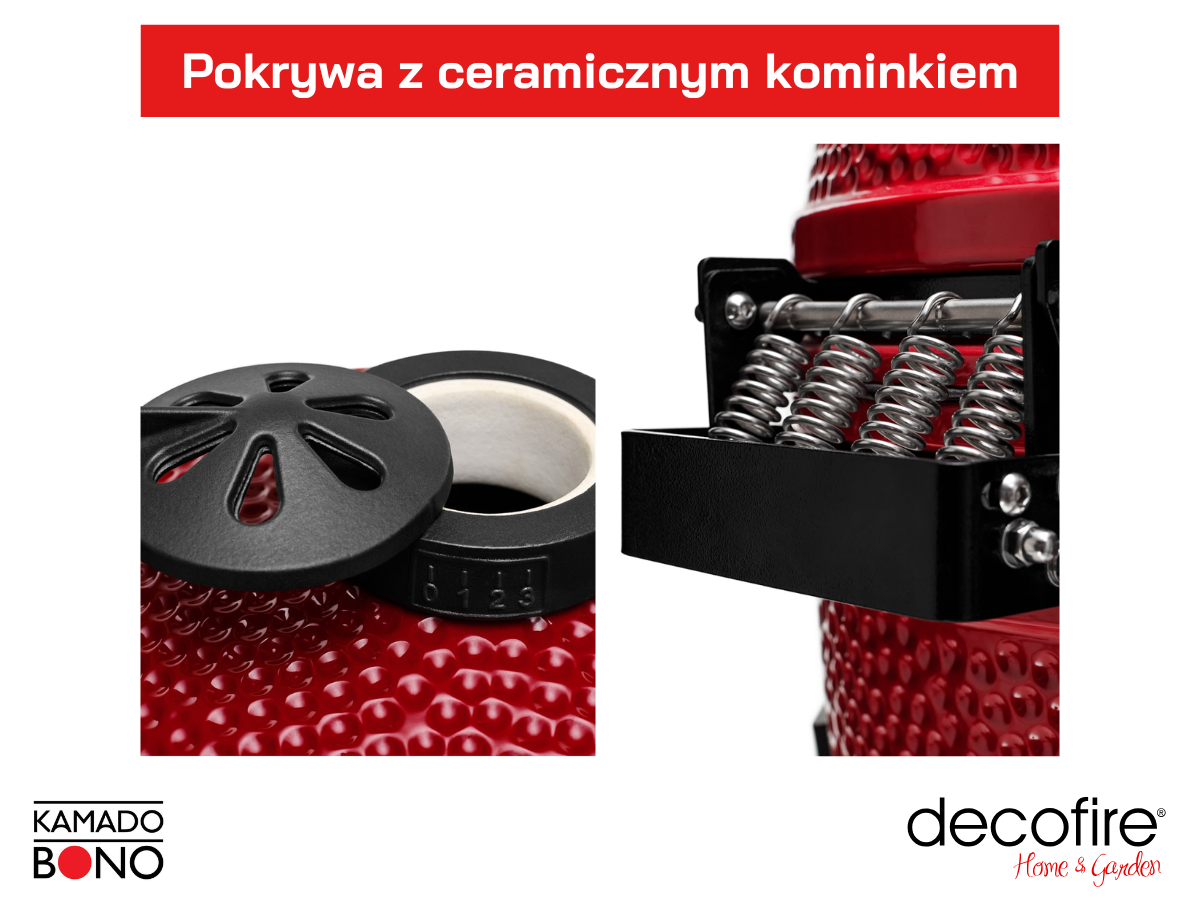 Zaawansowany regulator temperatury i system zbierania popiołu