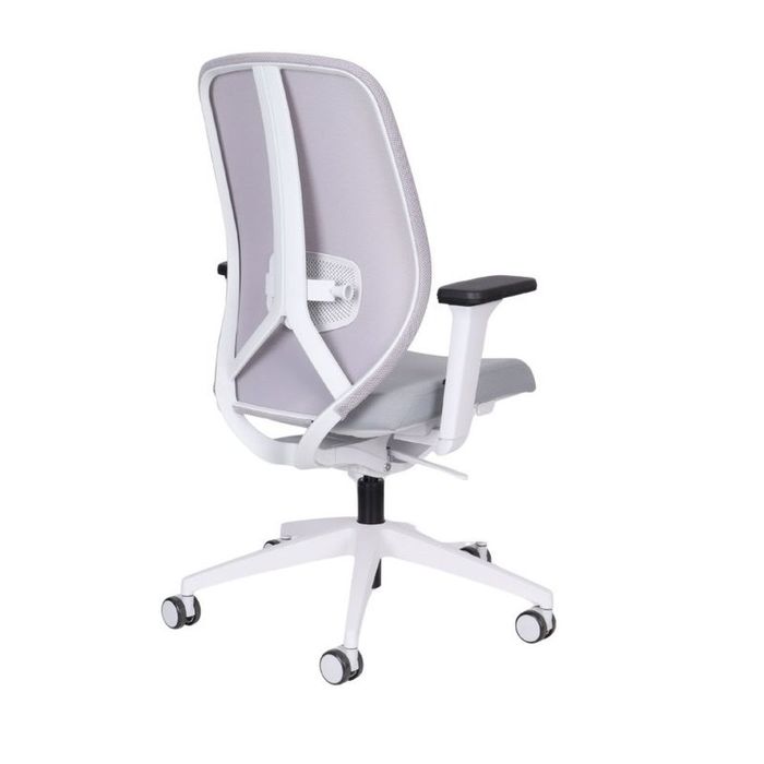Grospol Ergonomiczny fotel biurowy 4U GS chrome tkanina Fame - 6 kolorów