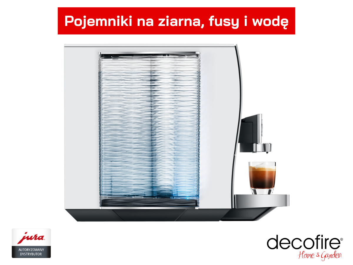 Pojemniki na ziarna, fusy i wodę
