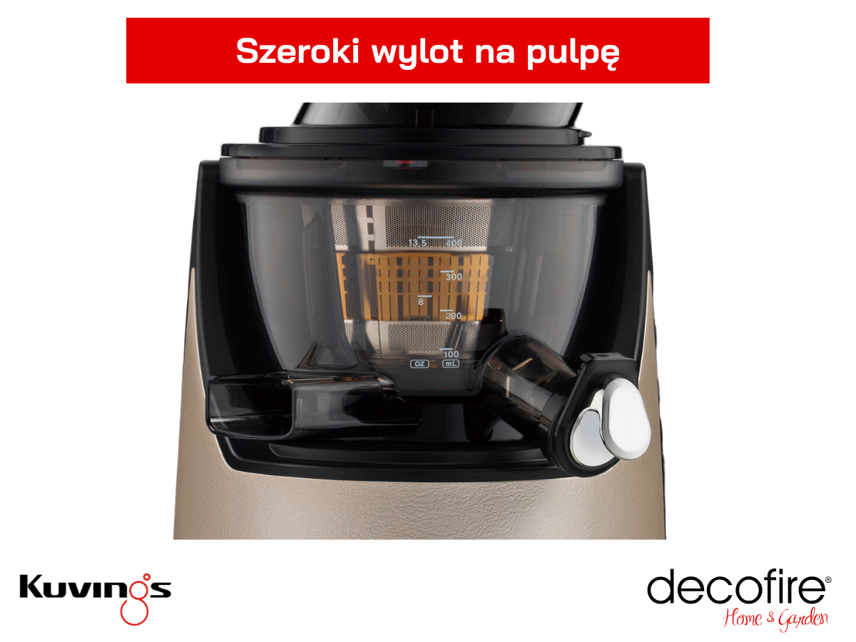 Szeroki wylot na pulpę