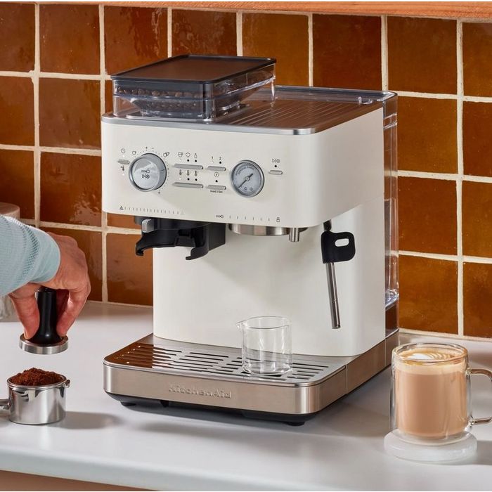 Ekspres półautomatyczny Porcelain KitchenAid (5KES6551EPL) 