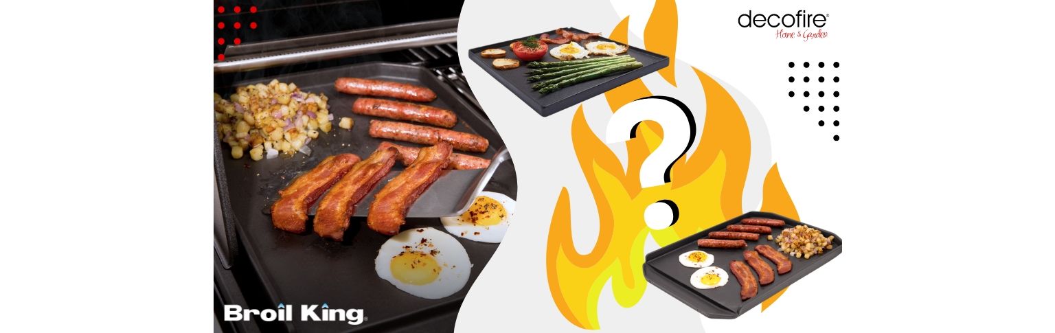 Plancha czy płyta żeliwna? Które akcesorium wybrać do grillowania na grillu Broil King?
