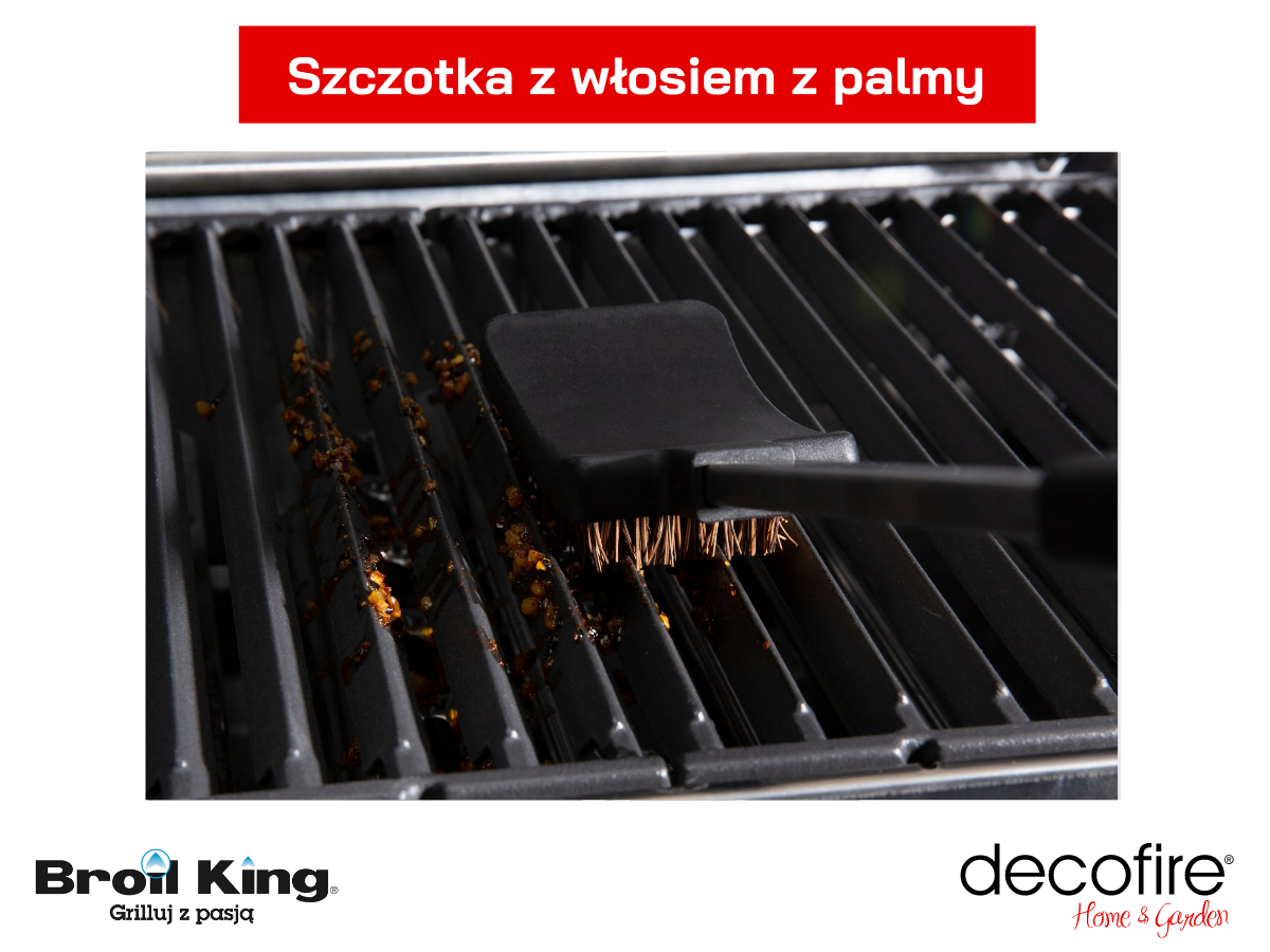 Szczotka do czyszczenia z włosiem z palmy
