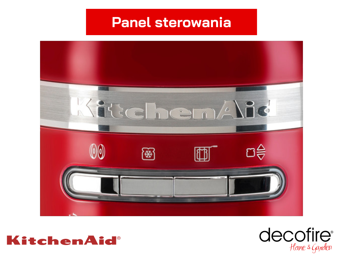 Panel sterowania tostera 2 Artisan Candy Apple KitchenAid
