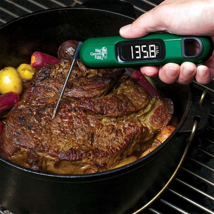 Cyfrowy termometr szybkiego pomiaru temperatury w etui Big Green Egg (119575)