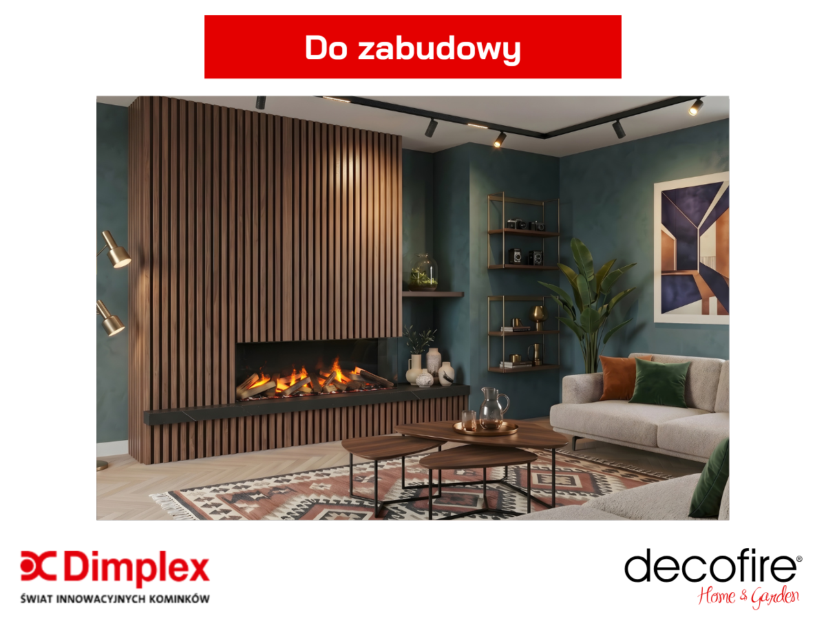 Dimplex kominek elektryczny e-MatriX 1300-400 II – łatwy montaż