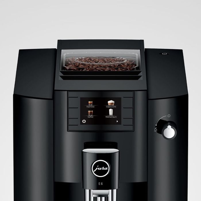 OUTLET - Ekspres do kawy Jura E6 Piano Black (EC) (15437) - EKSPOZYCJA