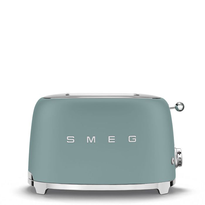 Toster na 2 kromki Smeg Szmaragdowy mat (TSF01EGMEU)