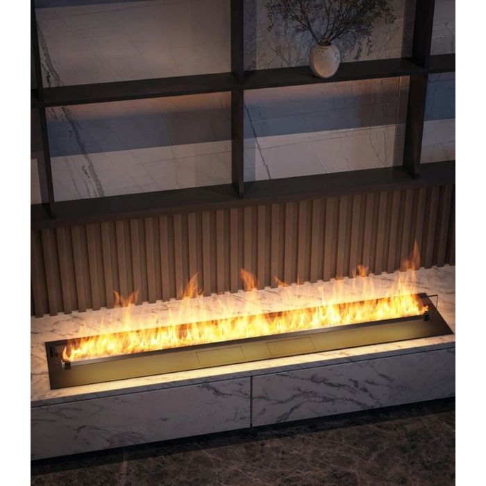 Biokominek do zabudowy Infire Etronic Burner 1500 montaż 