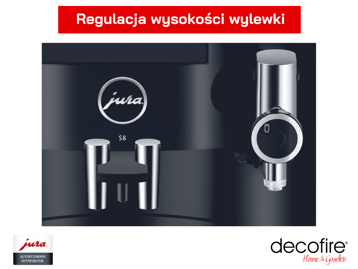 Wylewki w ekspresie Jura S8 (EB)