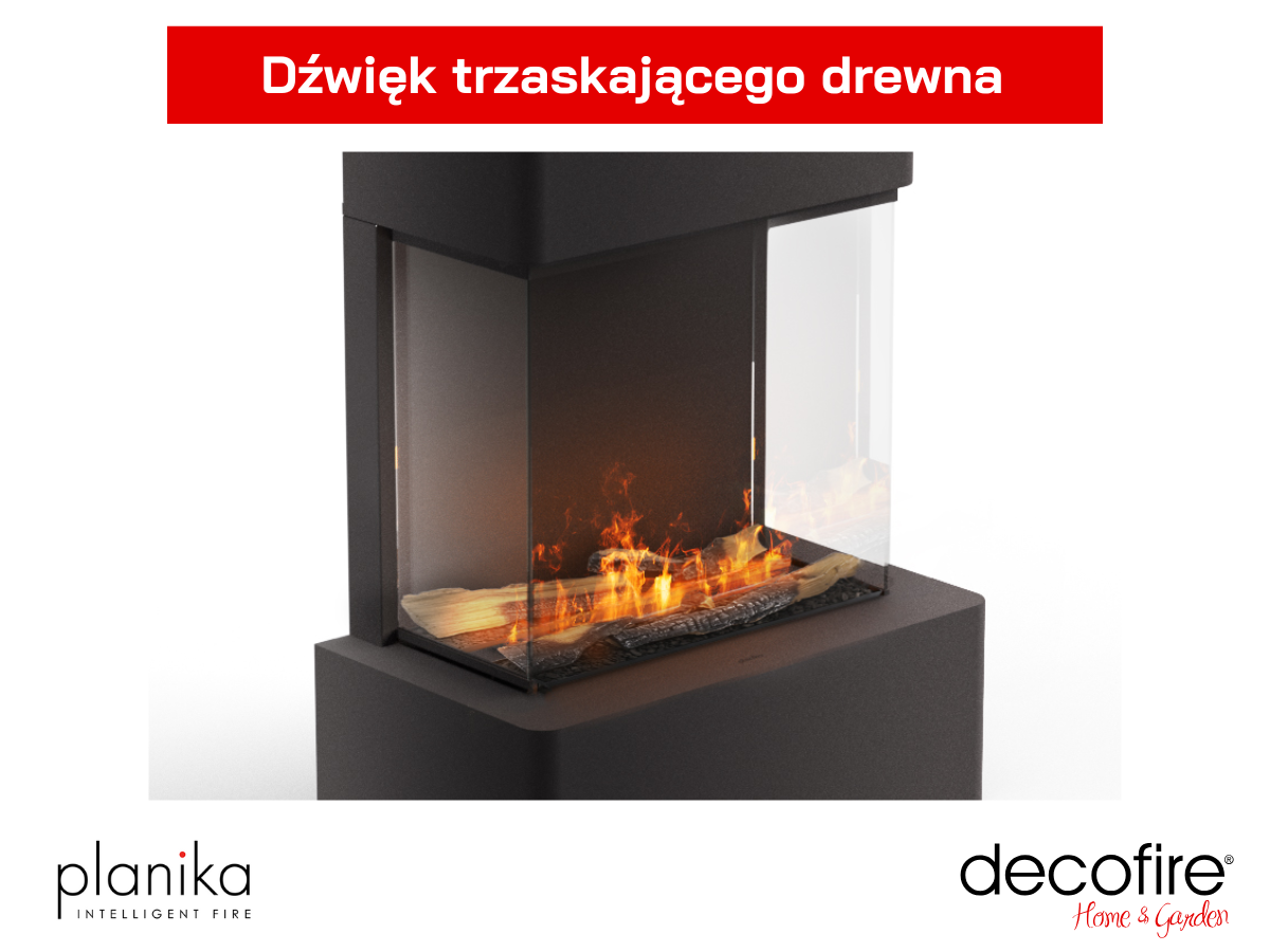Dźwięk trzaskającego drewna