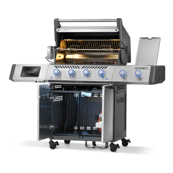 Grill gazowy Napoleon Prestige PRO 500 z palnikiem rożna i palnikiem bocznym Sizzle Zone (PRO500VXRSIBPSS-PL)