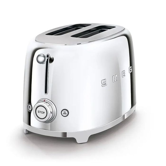 Toster na 2 kromki Smeg Chrom (TSF01SSEU)