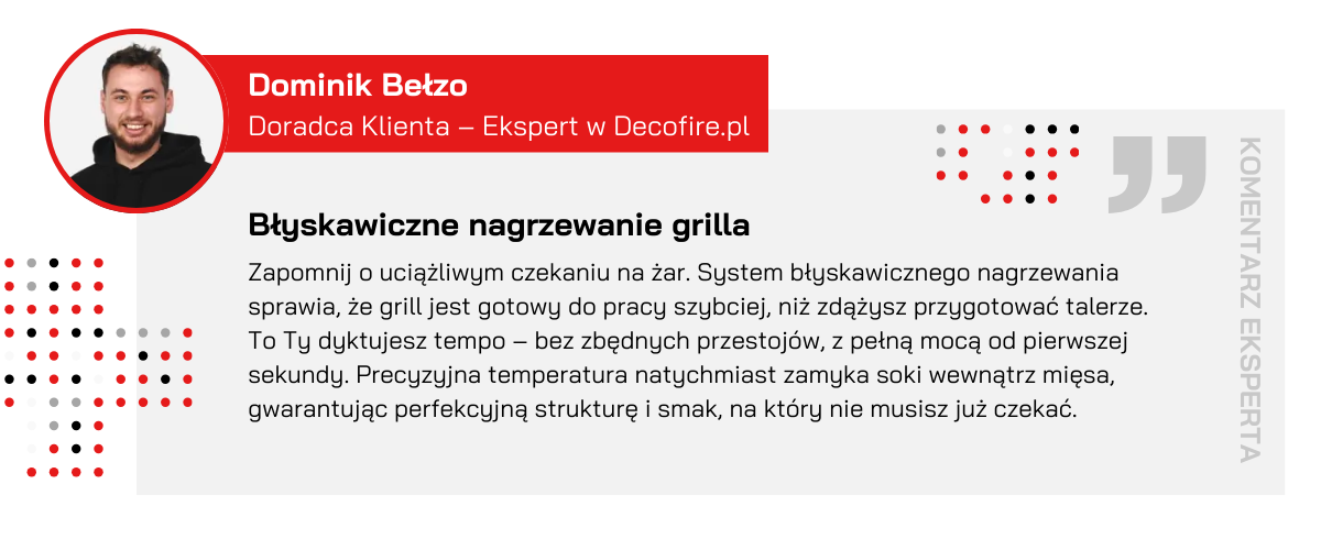 Opinia eksperta o nagrzewaniu grilla