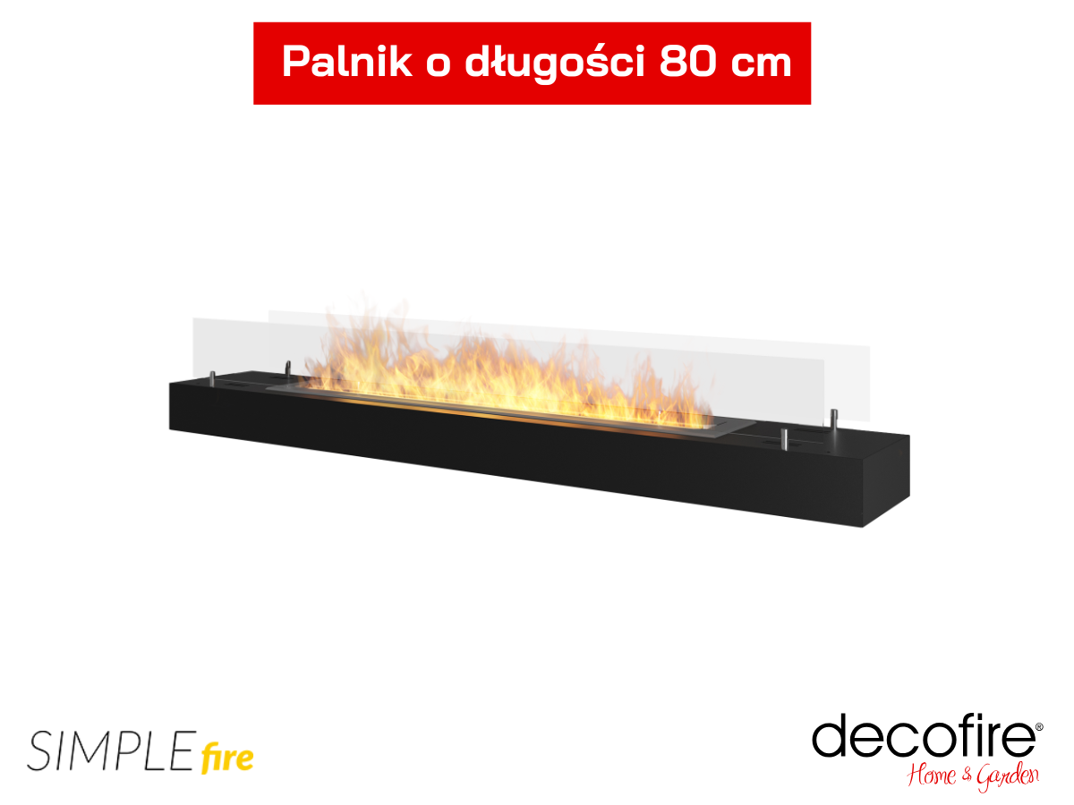 Palnik o długości 80 cm