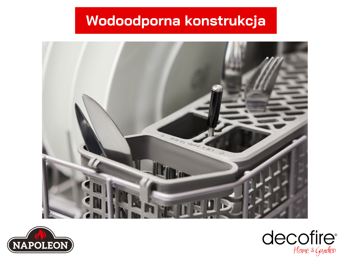 Bezprzewodowy termometr Napoleon ACCU-PROBE PRO X – wodoodporna konstrukcja