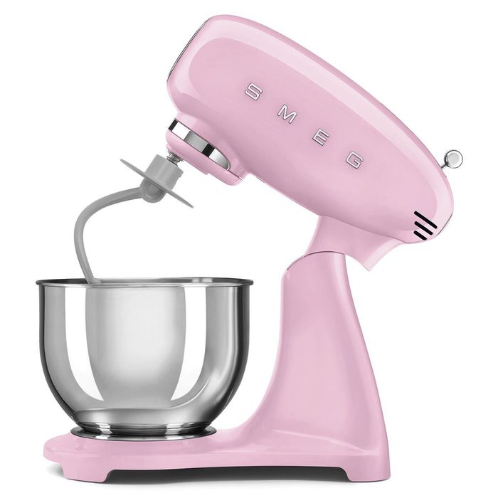 Mikser planetarny 50's Pastelowy róż 4,8L Smeg (SMF05PKEU)