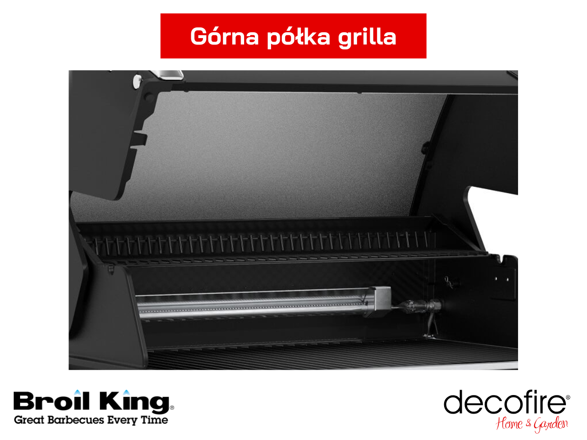Górna półka w grillu Broil King