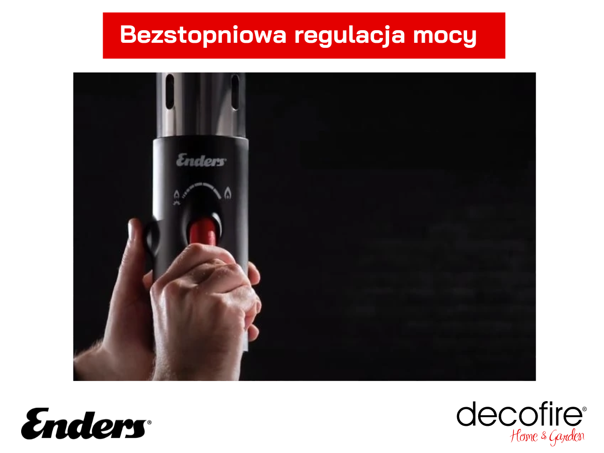 Bezstopniowa regulacja płomienia