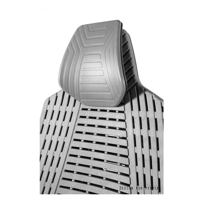 UNIQUE Fotel biurowy Ronin czarny, elastomer TPE, siatka RS różne kolory ( 1286-B-RS-TPE)