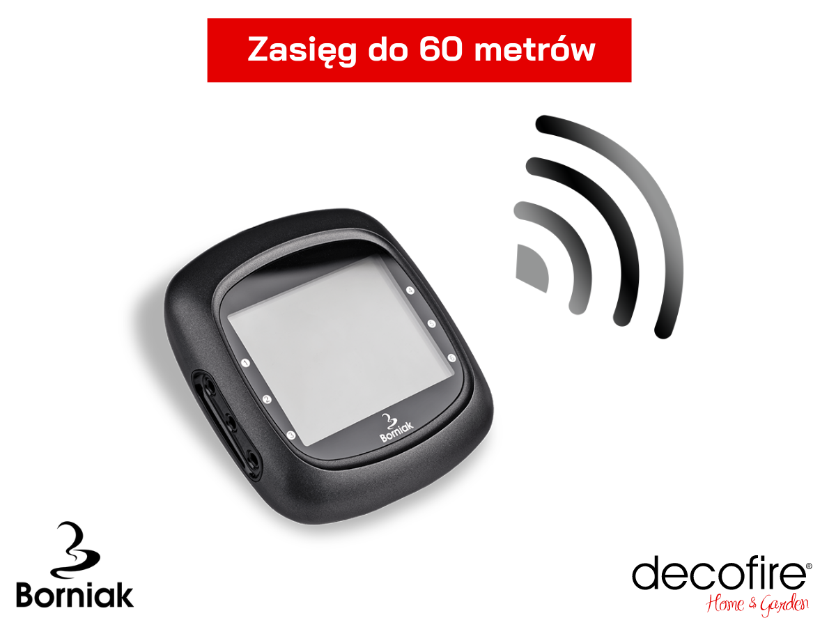 Zasięg do 60 metrów