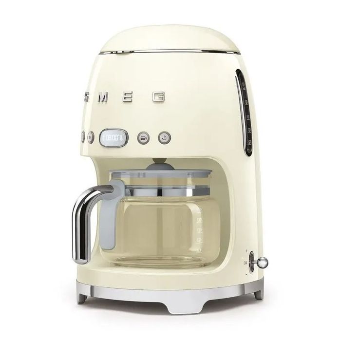 Ekspres przelewowy 50's style Kremowy Smeg (DCF02CREU)