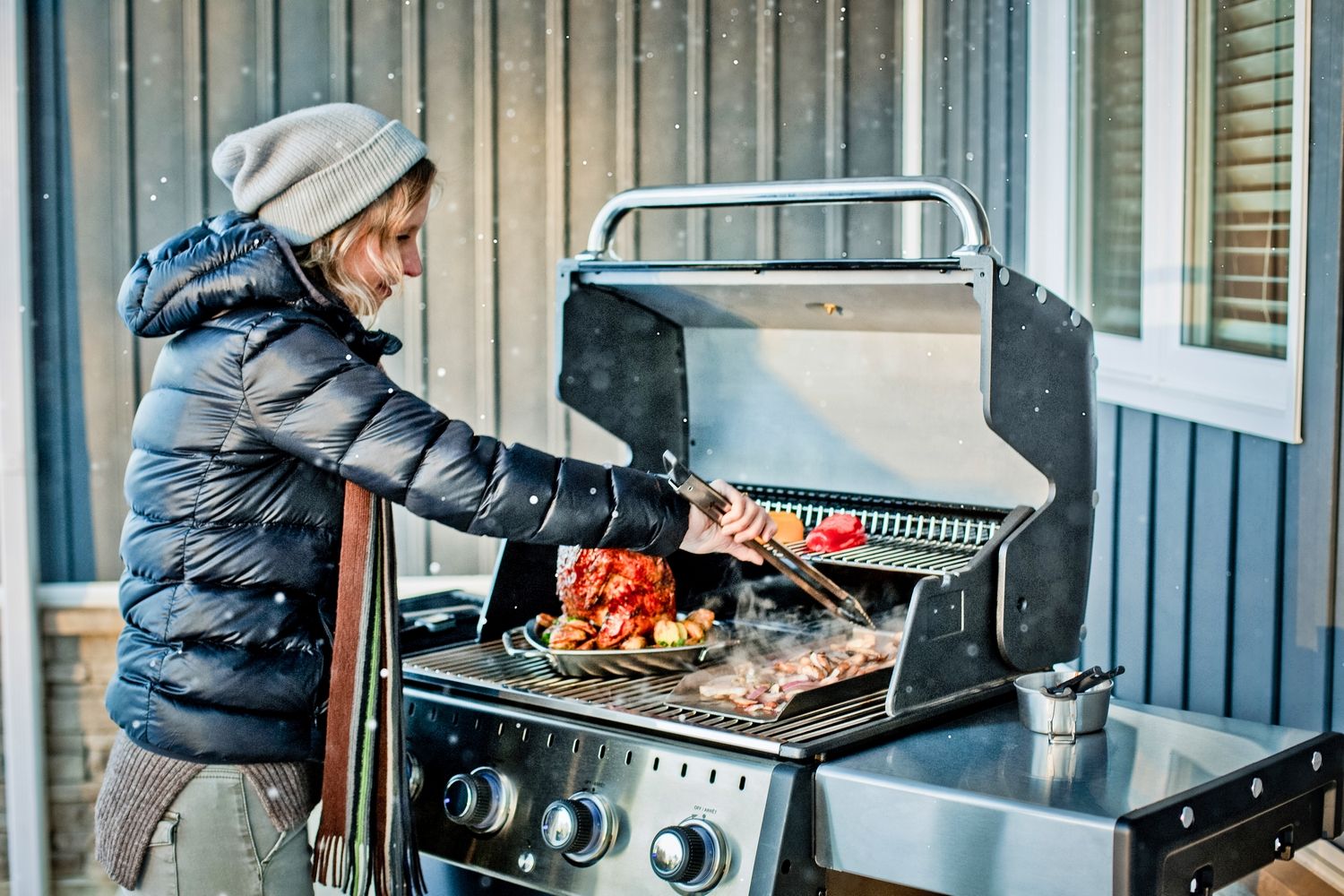 Grillowanie zimą