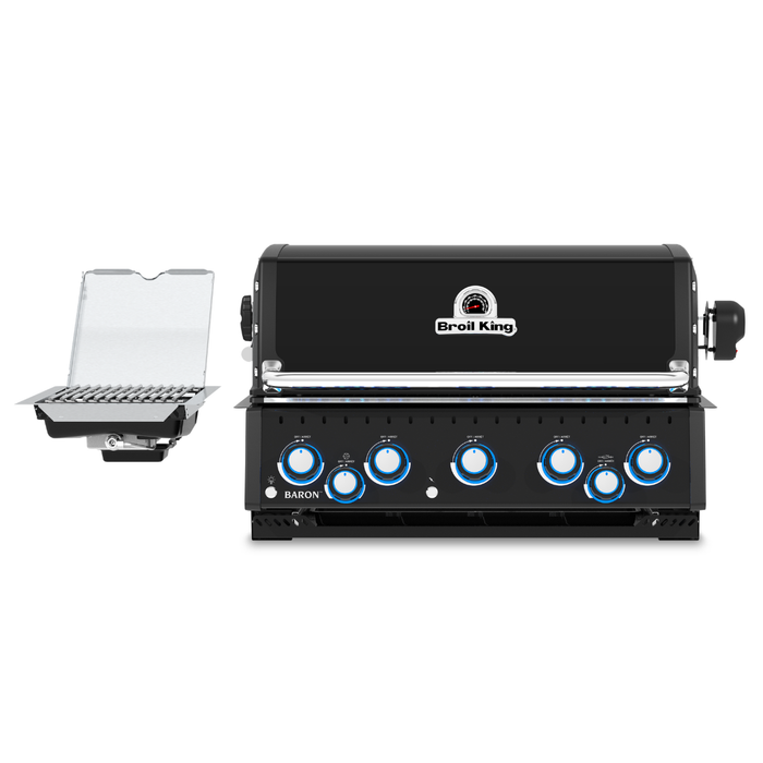 Grill gazowy Baron 590 IR BI Shadow do zabudowy Broil King