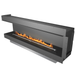 Biokominek Planika FLA 4+ 1990 mm + Forma 2300 Fireplace 